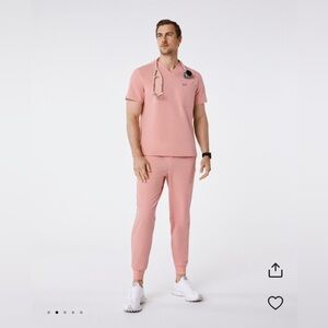 Figs pink sand set men’s